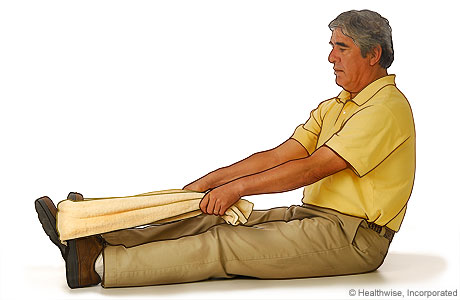 Calf-plantar fascia stretch Calf-plantar fascia stretch